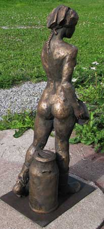 pronssiveistos Maitotyttö, Petteri Stubb