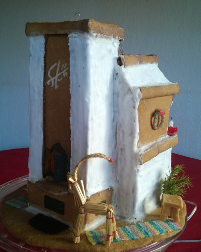 Piparista leivottu takka-leivinuuni-puuhella