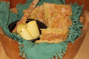 Pikarieska leivinuunissa