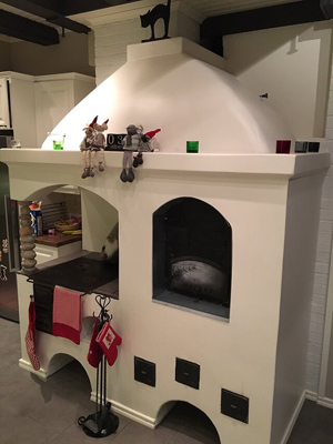 Vanhan uunin korjaus