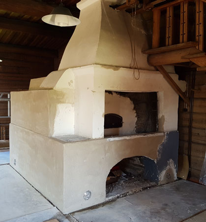 Vanhan leivinuunin kunnostus