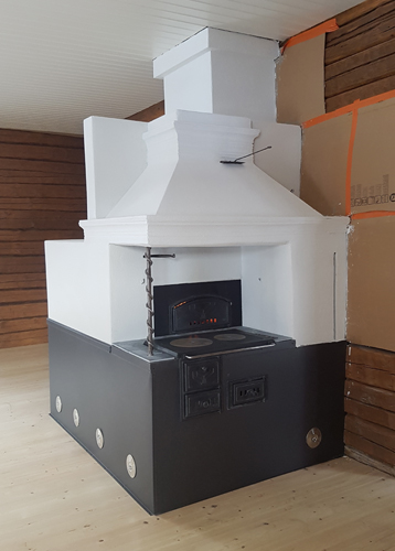 Vanhan leivinuunin korjaus