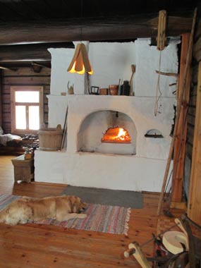 Vanhan kiviuunin korjaus