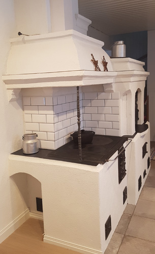 leivinuuni ja puuhella, uunimuurari Petteri Stubb