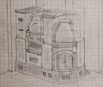 muurarin luonnos leivinuuniin