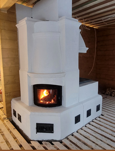 varaava takka, uunimuurari Petteri Stubb